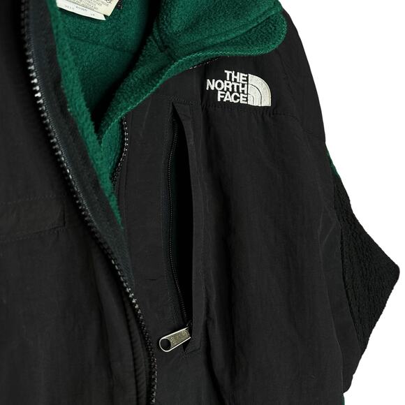 North Face Retro Evergreen Vintage 1995 Denali Fleece Jacket Zip Women Small - Picture 12 of 14